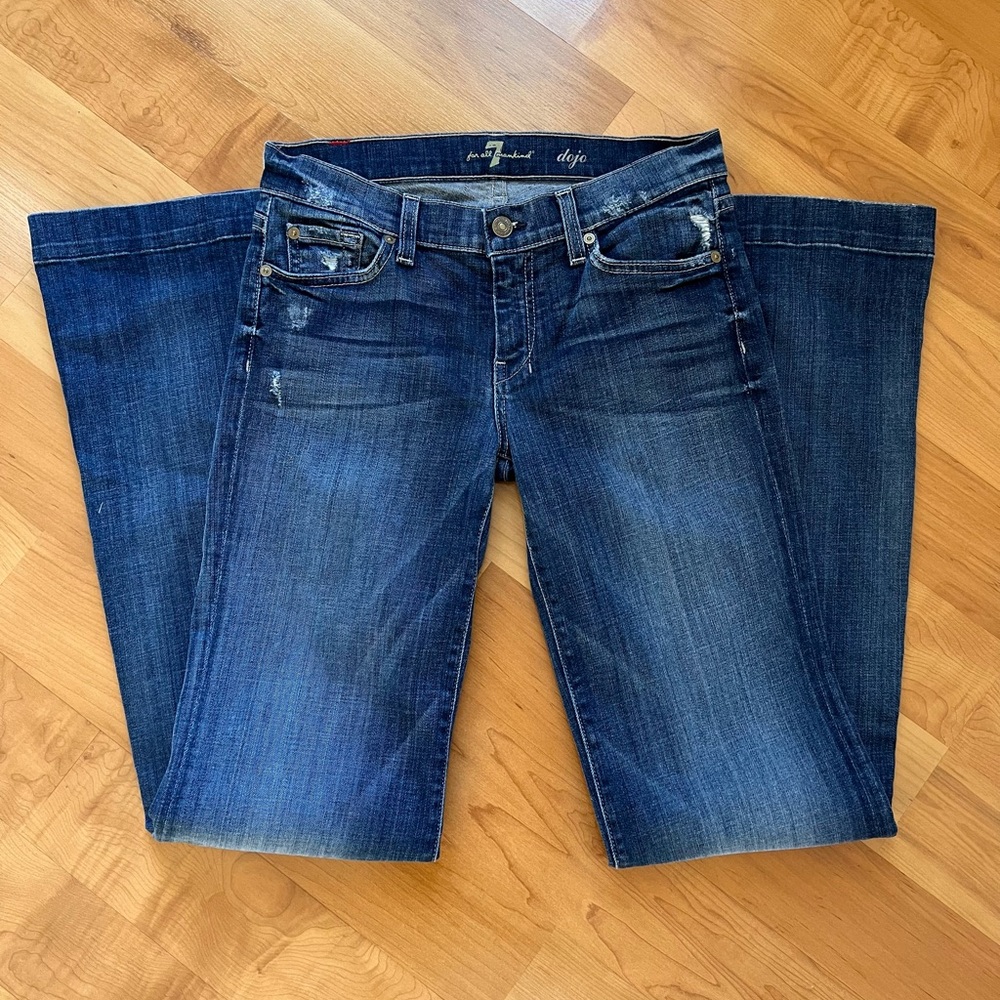 7 for all mankind dojo jeans size 28